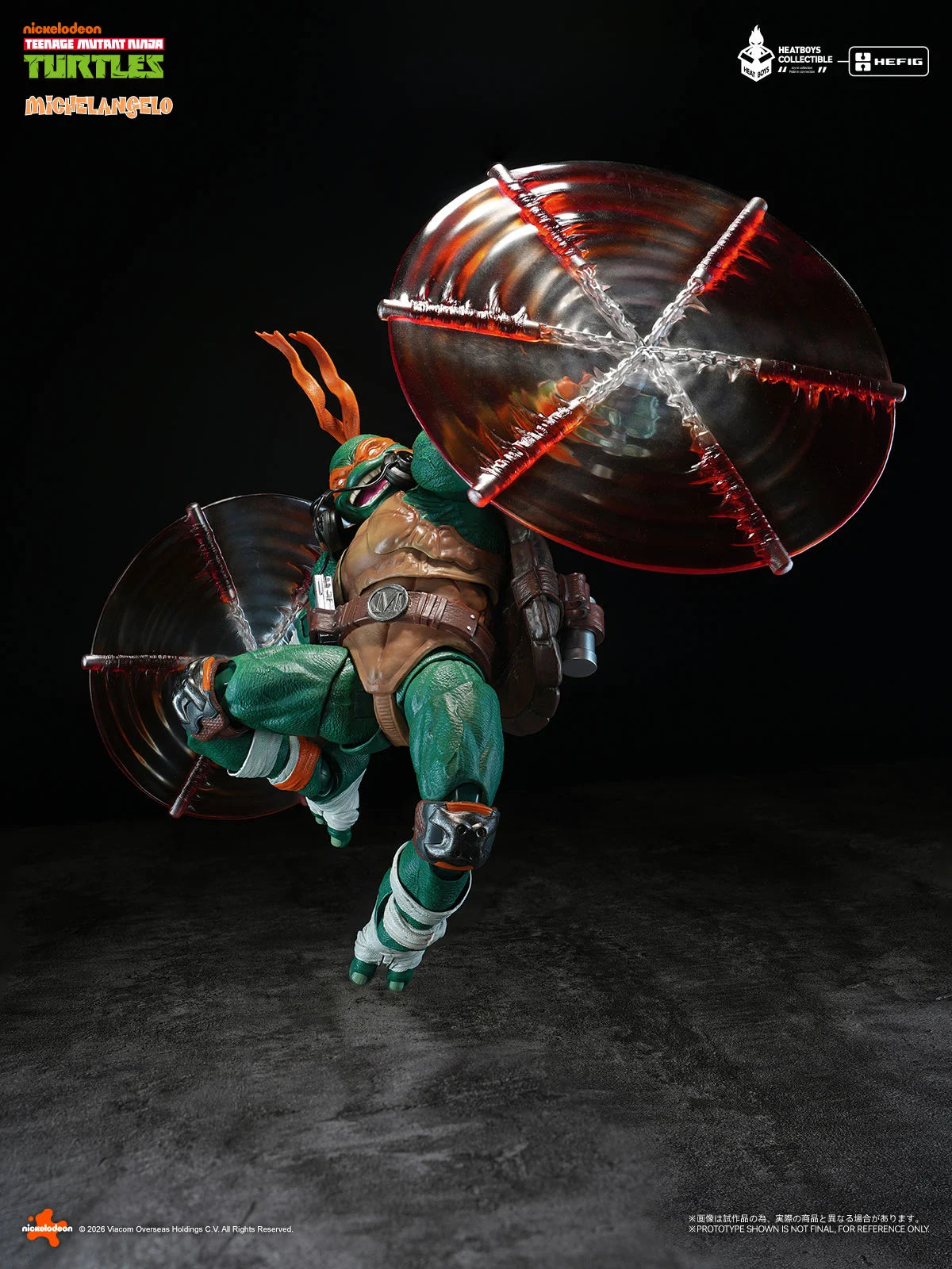 [PREORDER 082326] HEATBOYS TMNT Michelangelo (Standard)