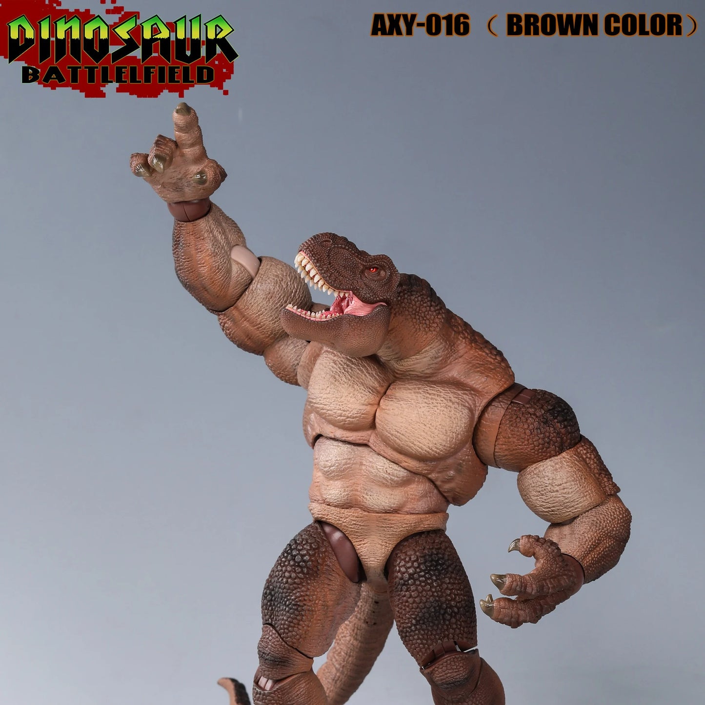 [PREORDER] AXYTOYS AXY-016 Tyrannosaurus Brown Skin Color