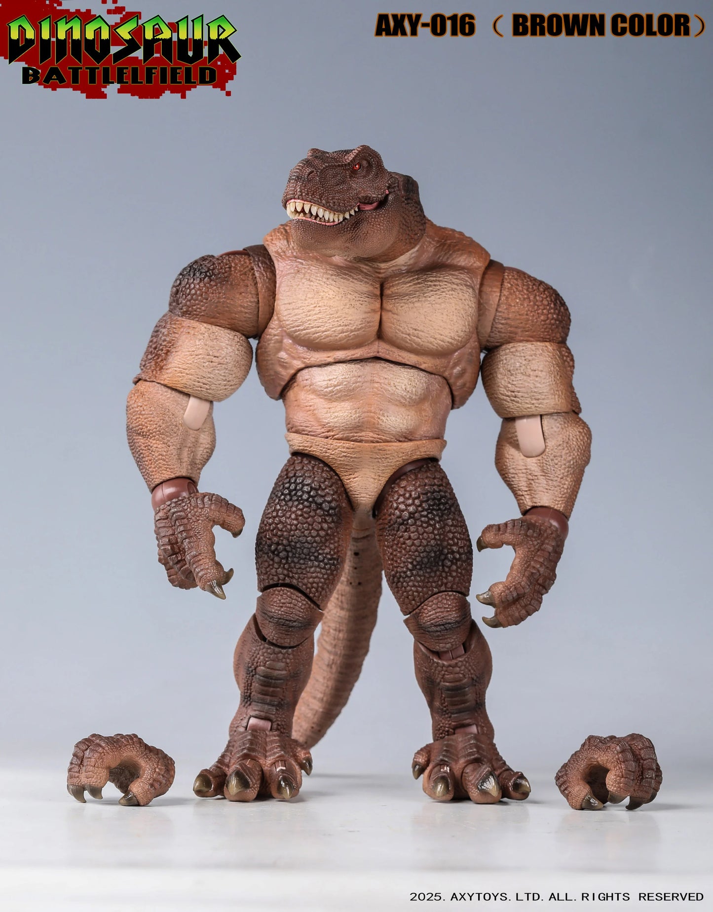 [PREORDER] AXYTOYS AXY-016 Tyrannosaurus Brown Skin Color
