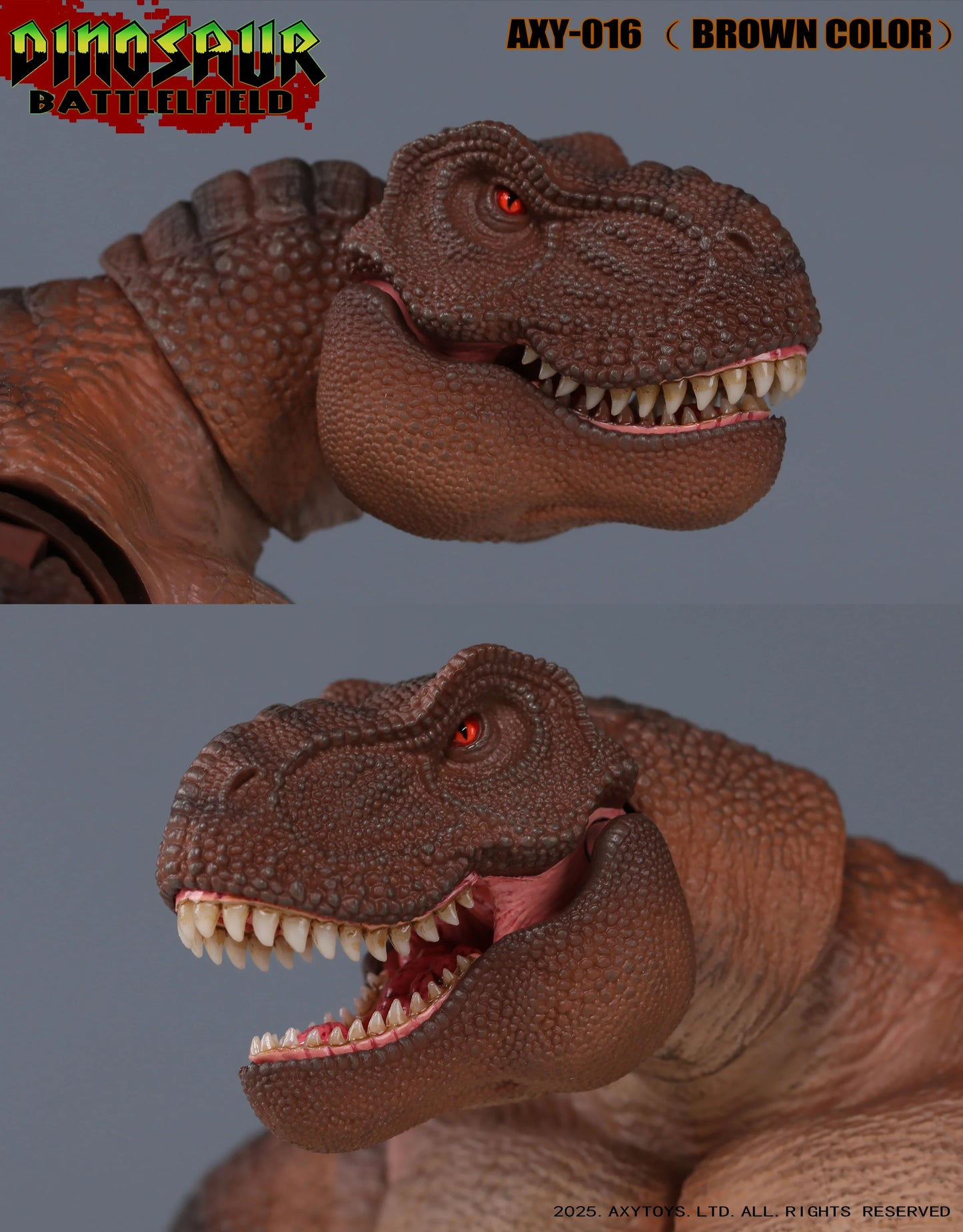 [PREORDER] AXYTOYS AXY-016 Tyrannosaurus Brown Skin Color
