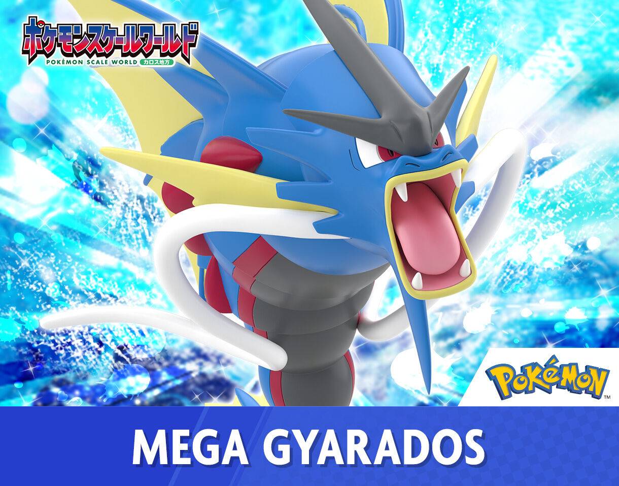 [PREORDER] POKÉMON SCALE WORLD KALOS REGION MEGA GYARADOS