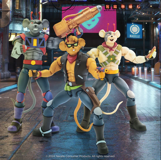 [PREORDER] Nacelle Biker Mice from Mars 1/12 wave1 Set of 3