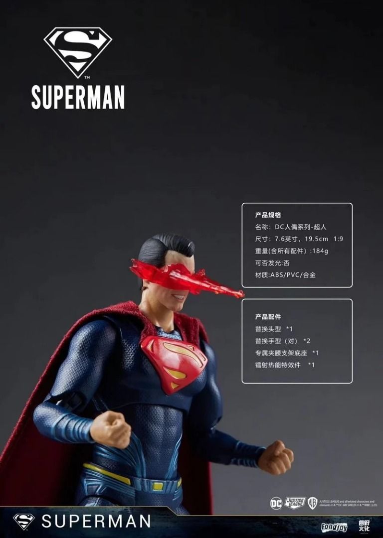 [PREORDER] FondJoy DC Figure Series - Superman 1/9