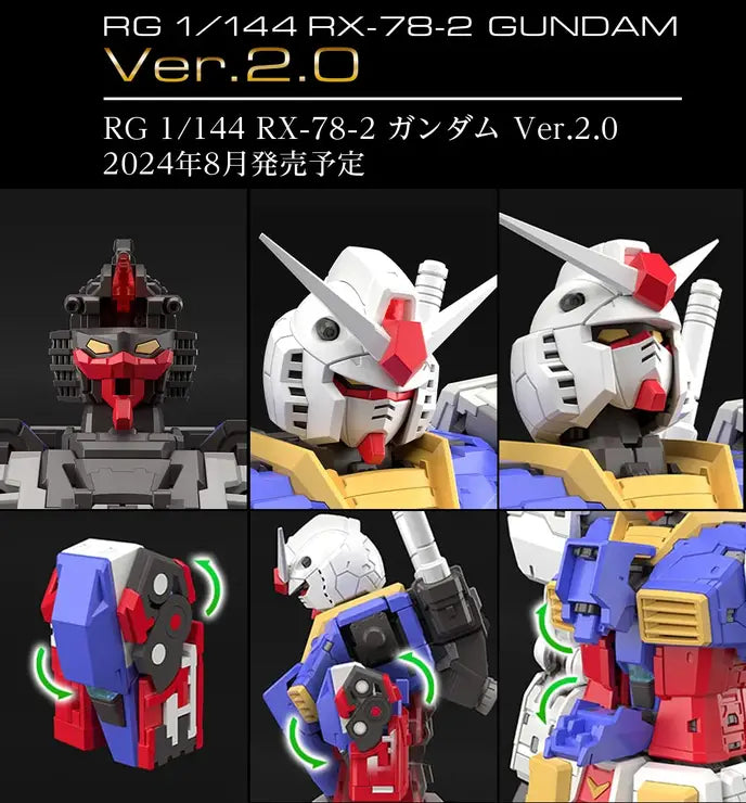 [PREORDER] RG 1/144 RX-78-2 GUNDAM Ver.2.0