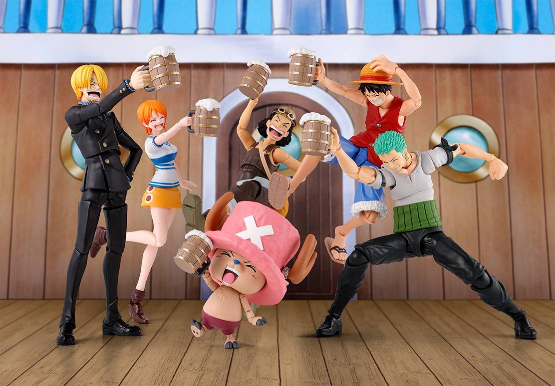 [PREORDER 010526] S.H.Figuarts PARTY SET -THE STRAW HAT CREW-