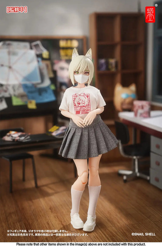 [PREORDER] Snail Shell 1/12 Mecha Musume Employee Dress Code Set White Edition