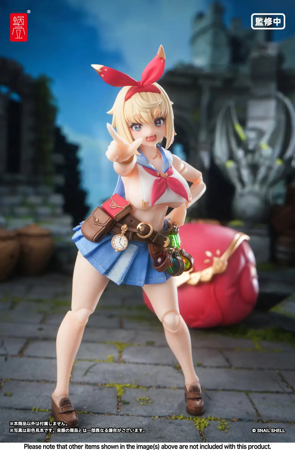 [PREORDER 051226] RPGEX-06 Adventurer Snail 1/12 Complete Model + Optional Part (set)