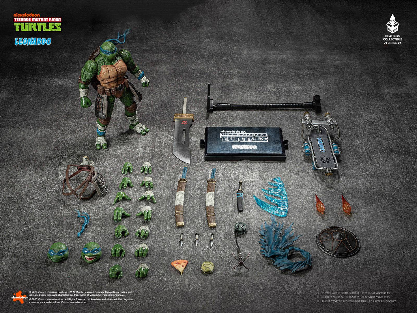 [PREORDER 042126] Heatboys TMNT Leonardo Action Figure DX Version