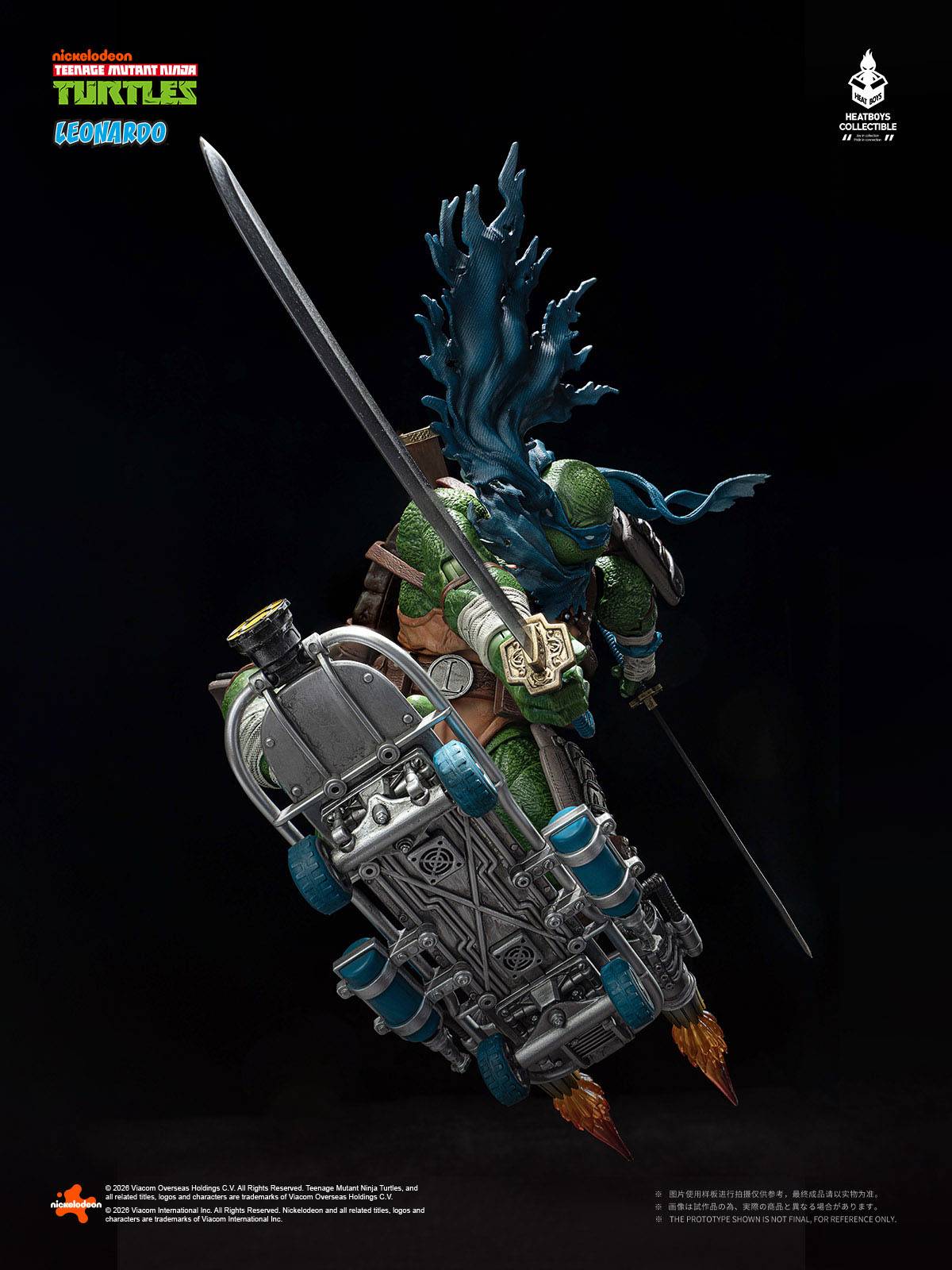 [PREORDER 042126] Heatboys TMNT Leonardo Action Figure DX Version