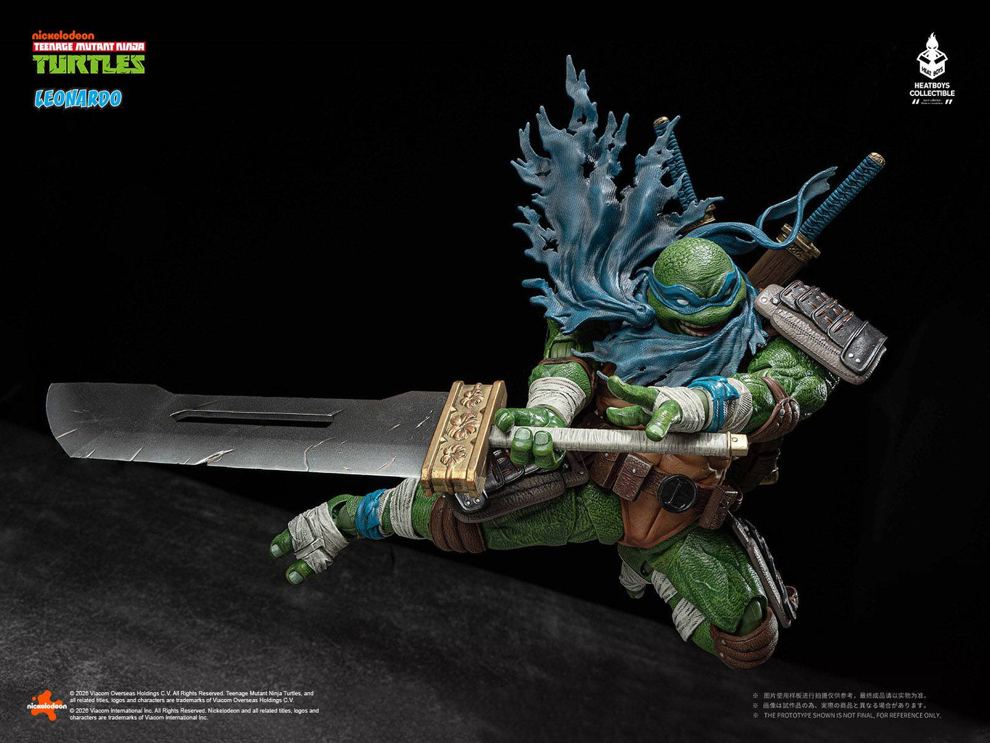 [PREORDER 042126] Heatboys TMNT Leonardo Action Figure DX Version