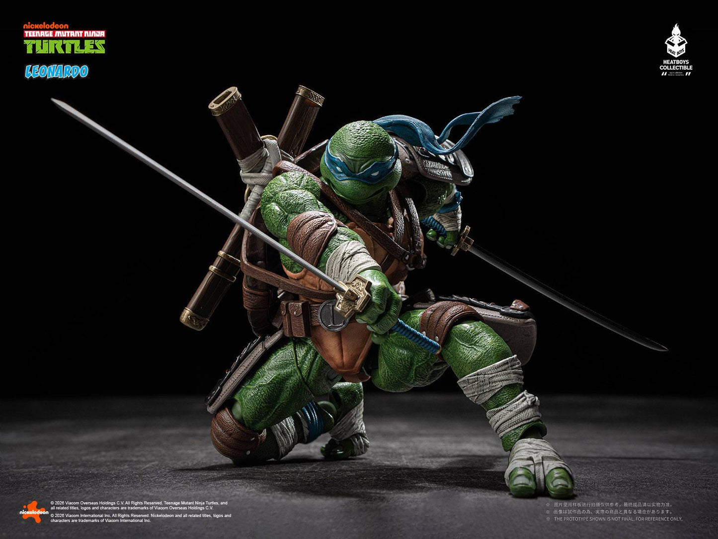 [PREORDER 042126] Heatboys TMNT Leonardo Action Figure DX Version