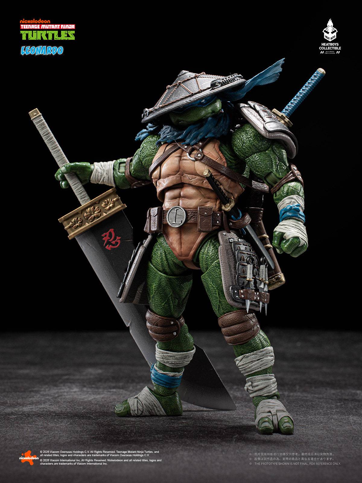 [PREORDER 042126] Heatboys TMNT Leonardo Action Figure DX Version
