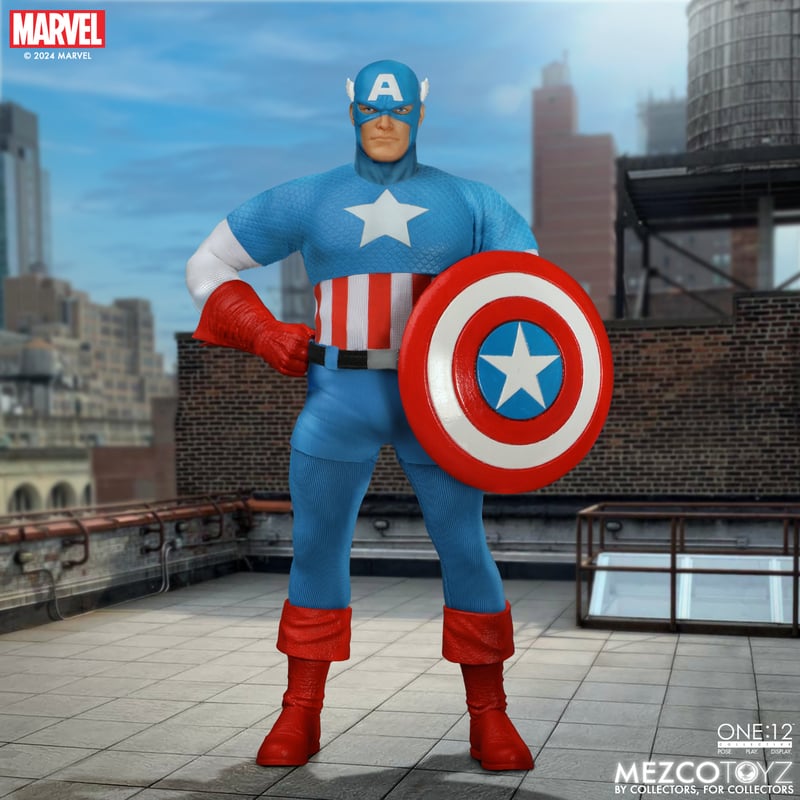 [PREORDER] One:12 Collective Captain America – Silver Age Edition