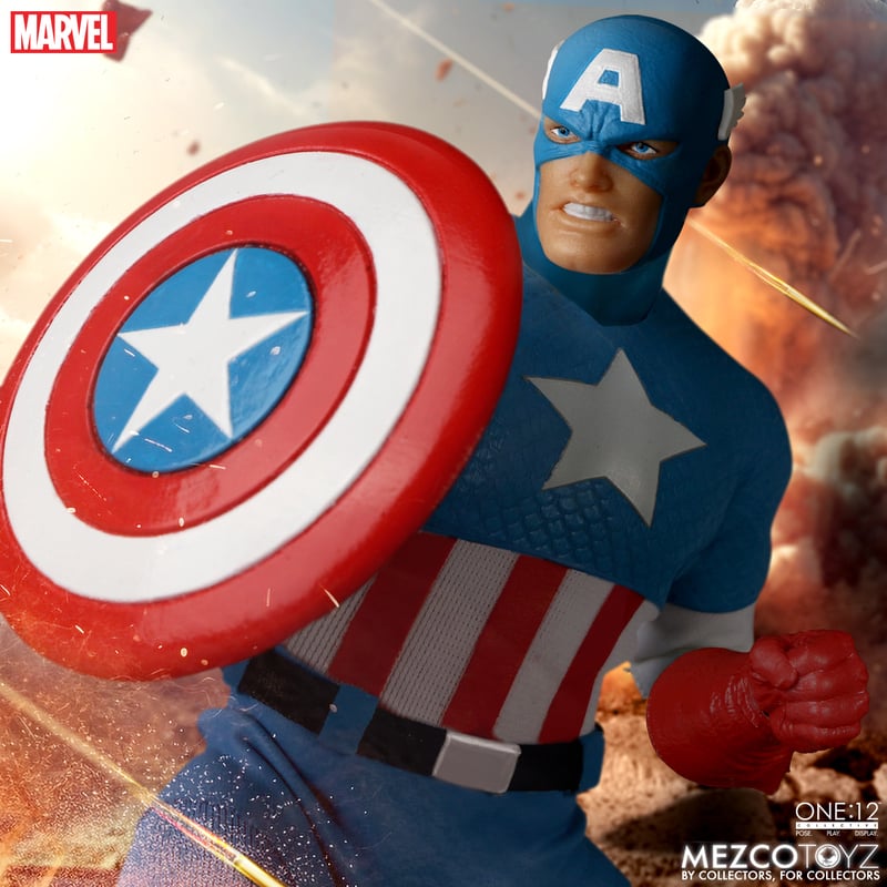 [PREORDER] One:12 Collective Captain America – Silver Age Edition