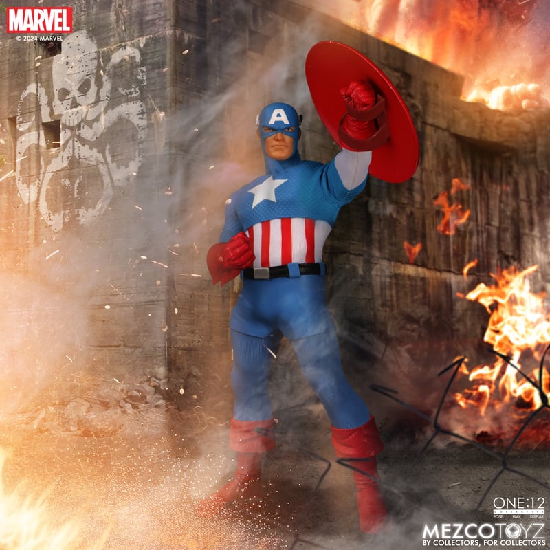 [PREORDER] One:12 Collective Captain America – Silver Age Edition