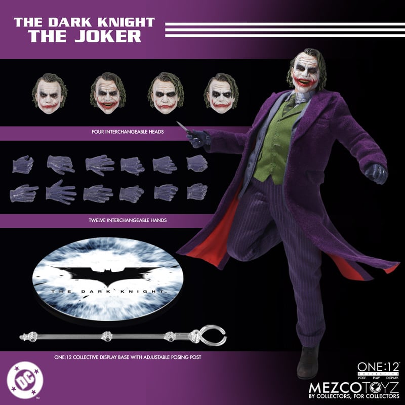 [PREORDER] Mezco One:12 Collective The Dark Knight Joker