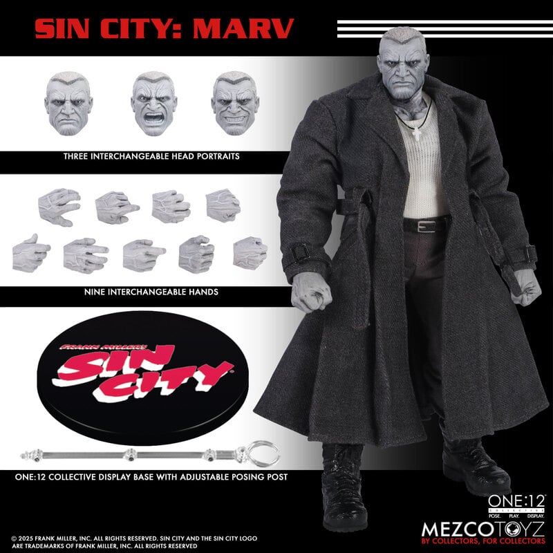 [PREORDER] MEZCO One 12 Collective Sin City: Marv