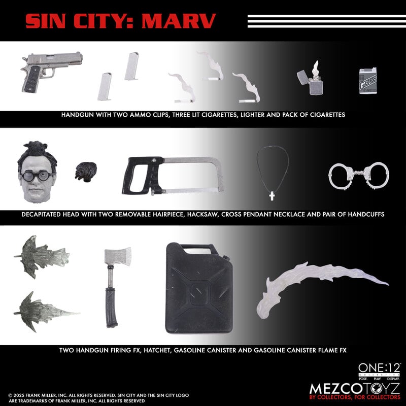 [PREORDER] MEZCO One 12 Collective Sin City: Marv