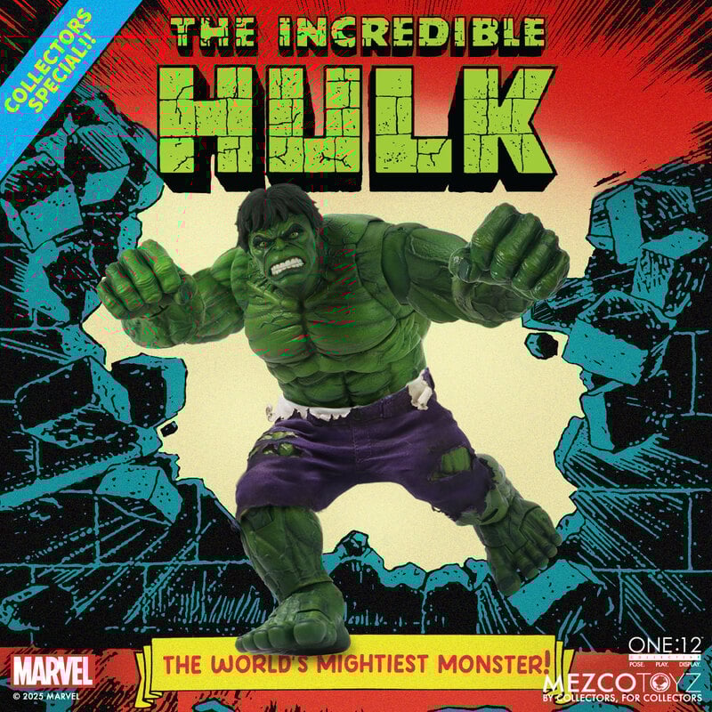 [PREORDER 120325] MEZCO One 12 Collective The Incredible Hulk