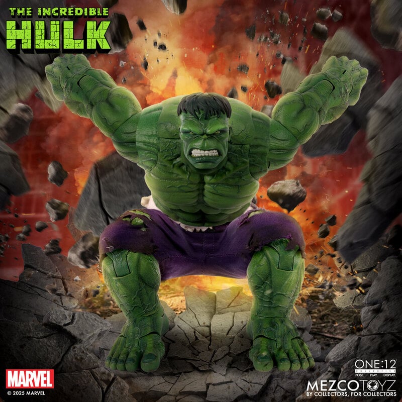 [PREORDER 120325] MEZCO One 12 Collective The Incredible Hulk