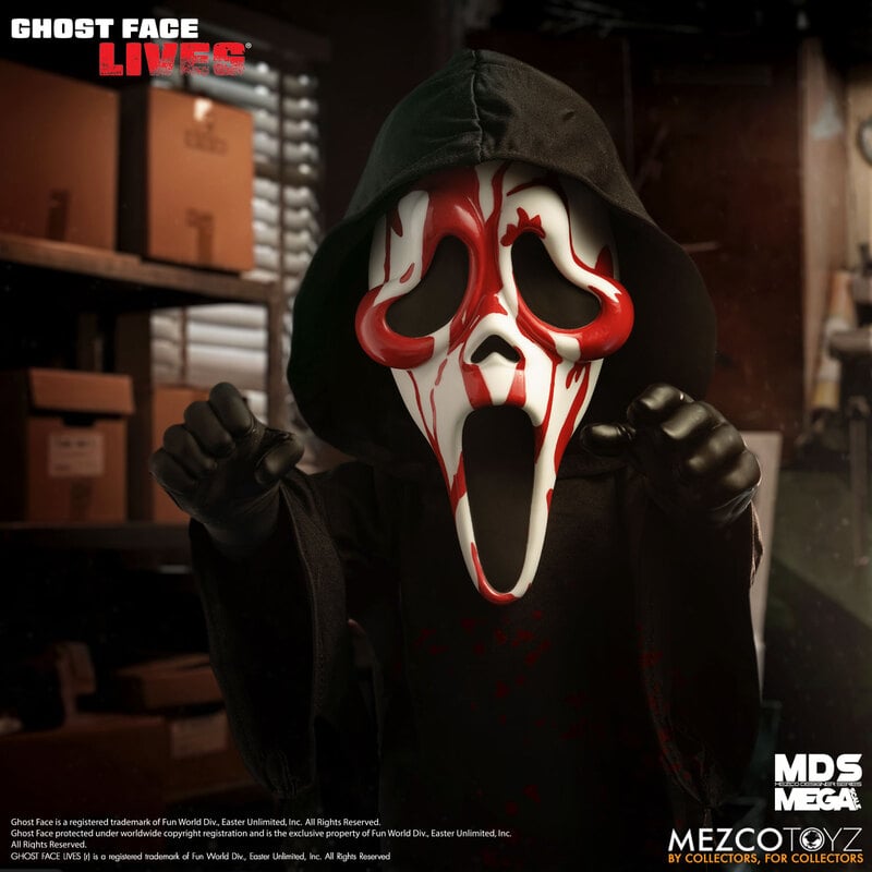 [PREORDER 032426] MEZCO MDS Mega Scale Bloody Ghost Face