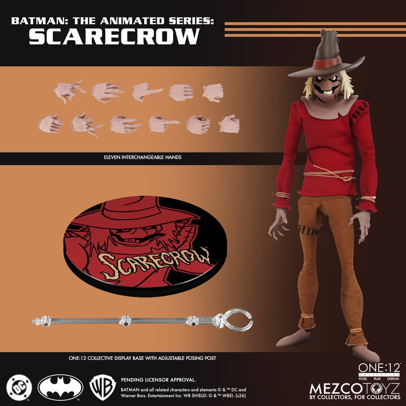 [PREORDER 052426] One 12 Collective Batman the Animated Series: Scarecrow