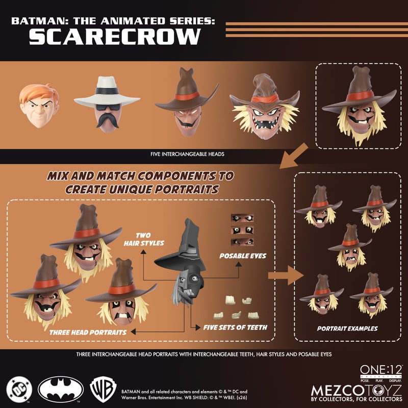 [PREORDER 052426] One 12 Collective Batman the Animated Series: Scarecrow