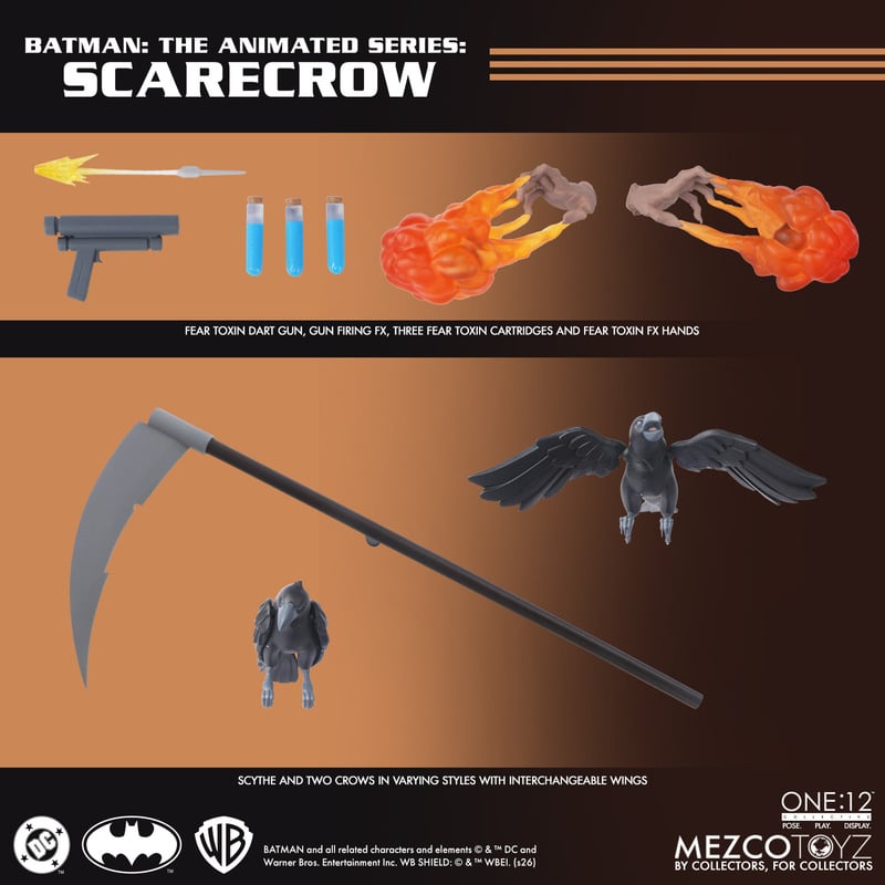 [PREORDER 052426] One 12 Collective Batman the Animated Series: Scarecrow