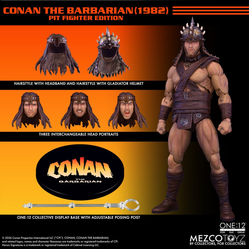 [PREORDER 061626] One:12 Collective Conan the Barbarian - Pit Fighter Edition