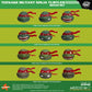 [PREORDER 062126] The One:12 Collective Teenage Mutant Ninja Turtles Boxed Set