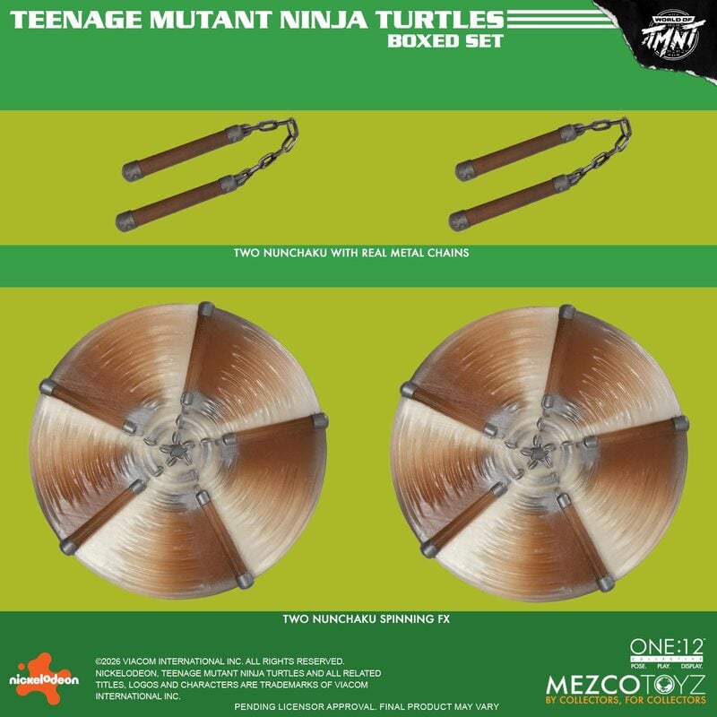 [PREORDER 062126] The One:12 Collective Teenage Mutant Ninja Turtles Boxed Set
