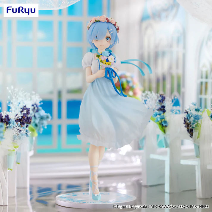 [PREORDER] Re:ZERO -Starting Life in Another World- Trio-Try-iT Figure -Rem Bridesmaid-