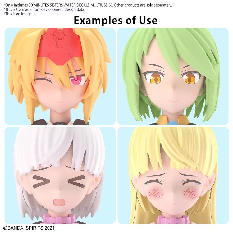 [PREORDER] 30 MINUTES SISTERS WATER DECALS MULTIUSE ②