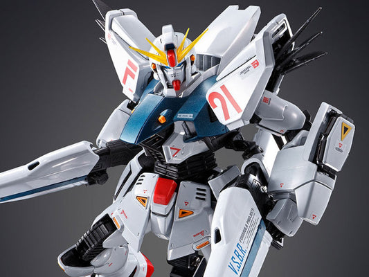 [PREORDER] MG 1/100 F91 Gundam F91 Ver 2.0 (Titanium Finish) Exclusive Model Kit