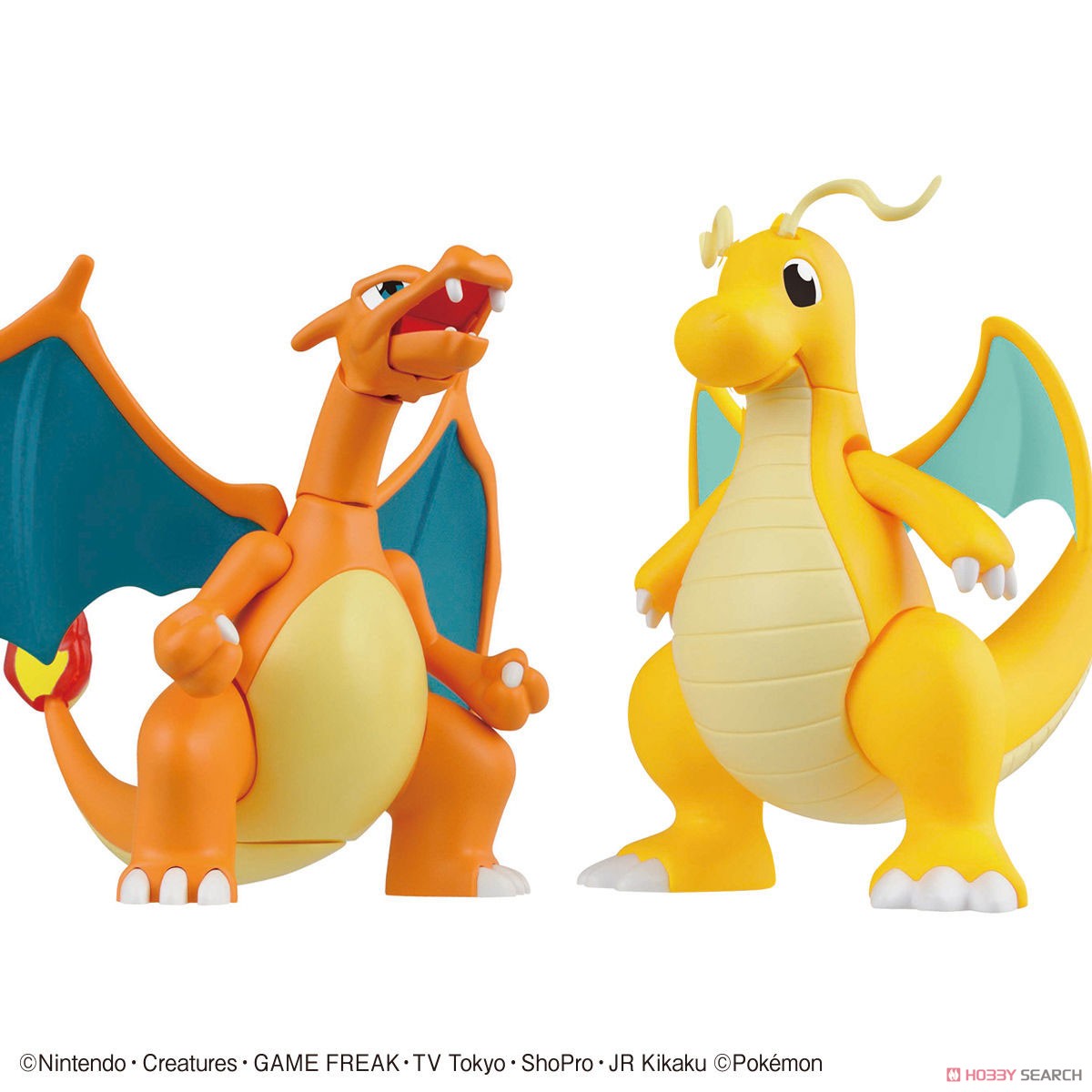 [ONHAND] Pokémon PLAMO COLLECTION 43 CHARIZARD BATTLE Ver. & DRAGONITE VS SET