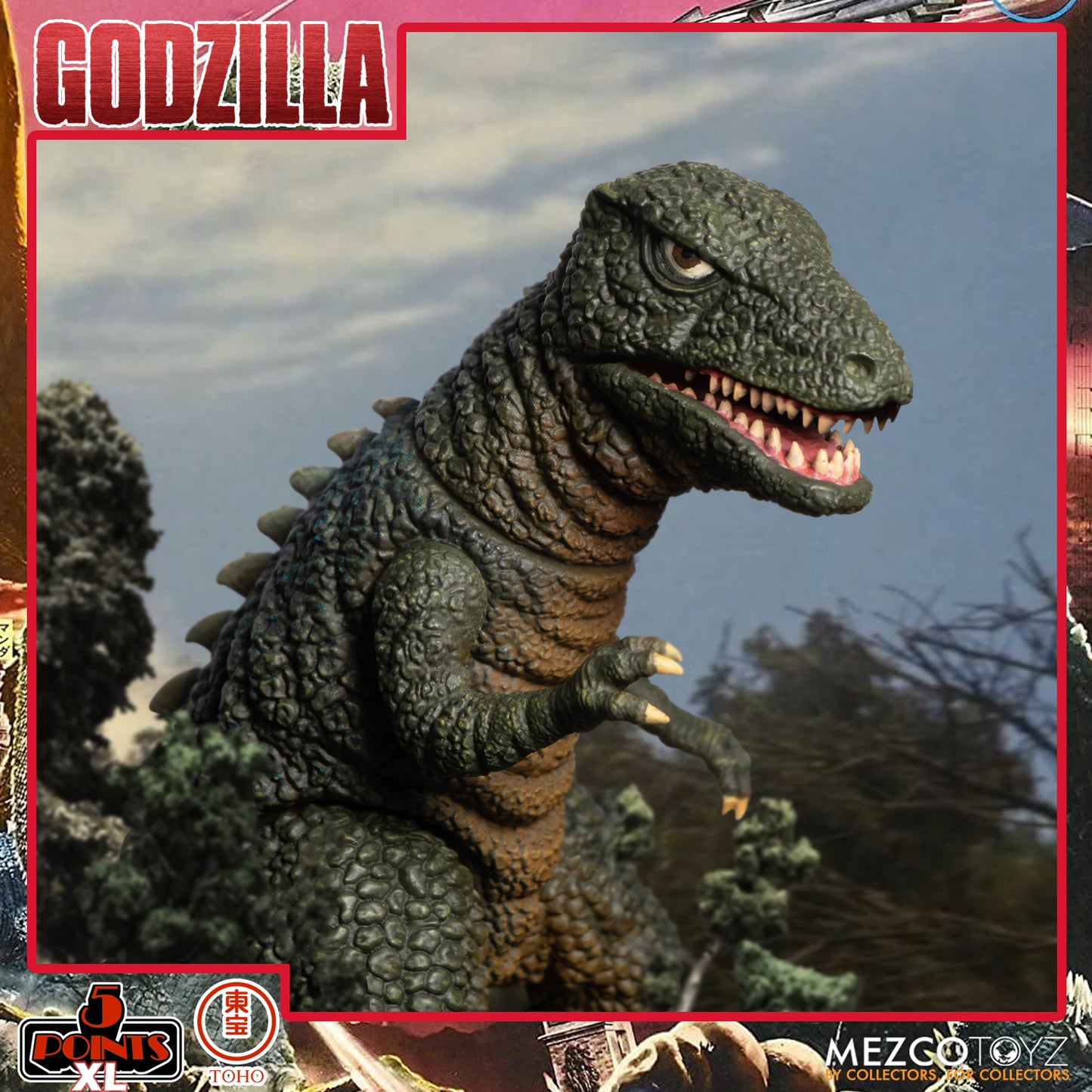 [PREORDER] 5 Points XL Godzilla: Destroy All Monsters (1968) - Round 2 Boxed Set