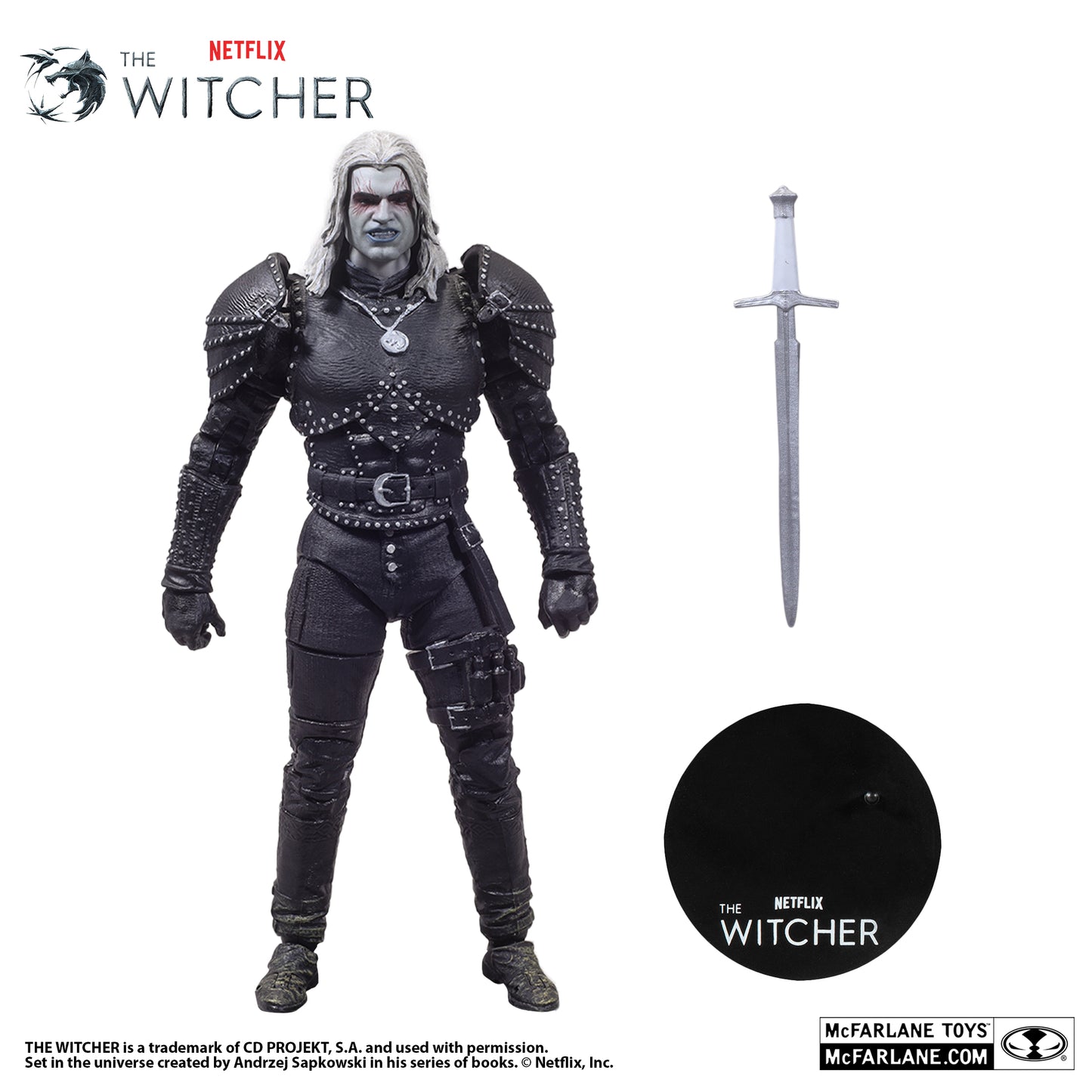 [PREORDER] Witcher Netflix 7in WV2 - Geralt of Rivia (Witcher Mode) (Season 2)