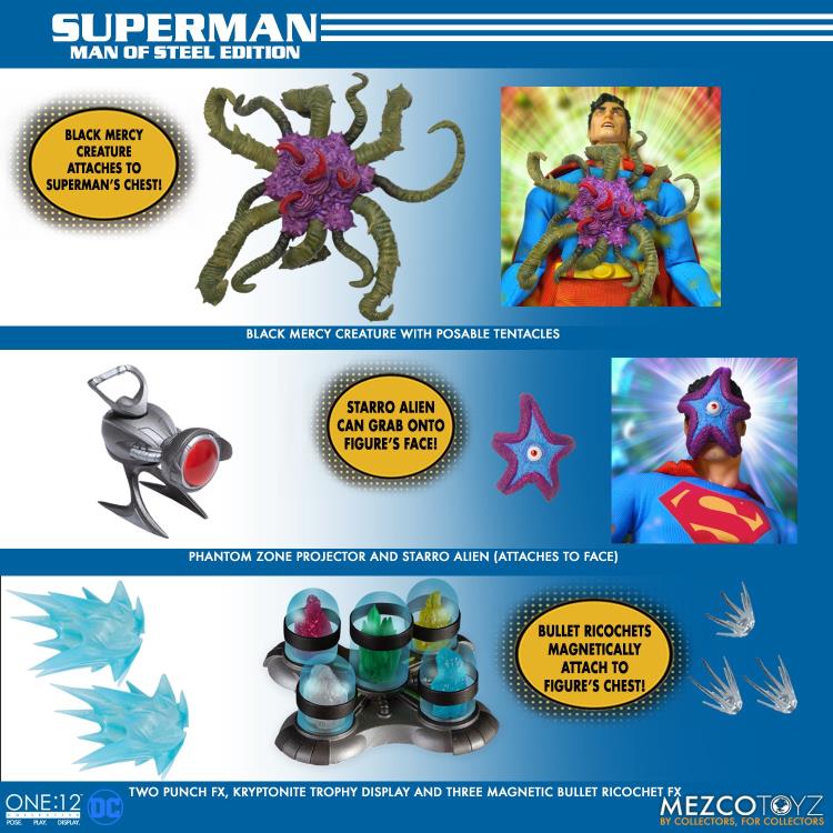 [PREORDER] MEZCO - One 12 Collective Superman - Man of Steel Edition