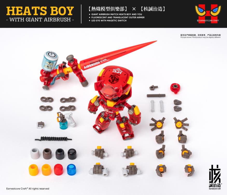 [PREORDER] Heats Boy Figure with Giant Airbrush