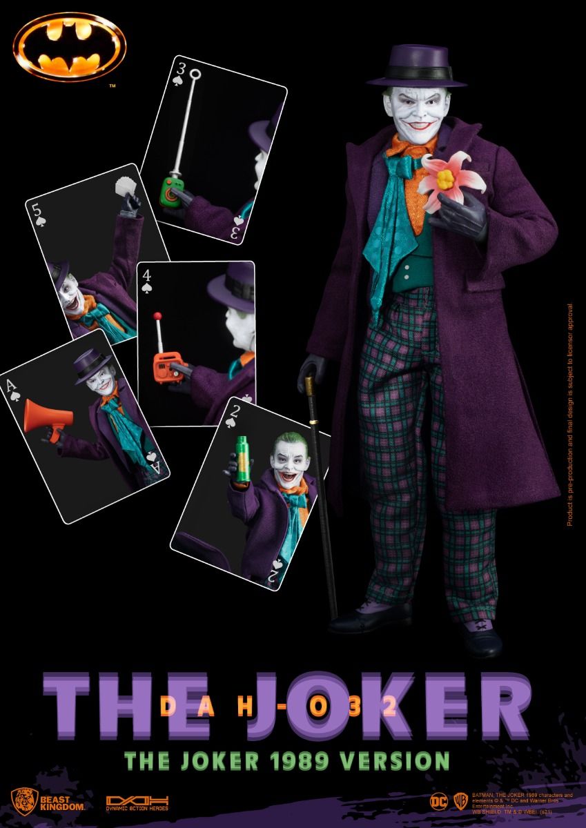 [PREORDER] BEAST KINGDOM DAH-032 Batman1989 The Joker