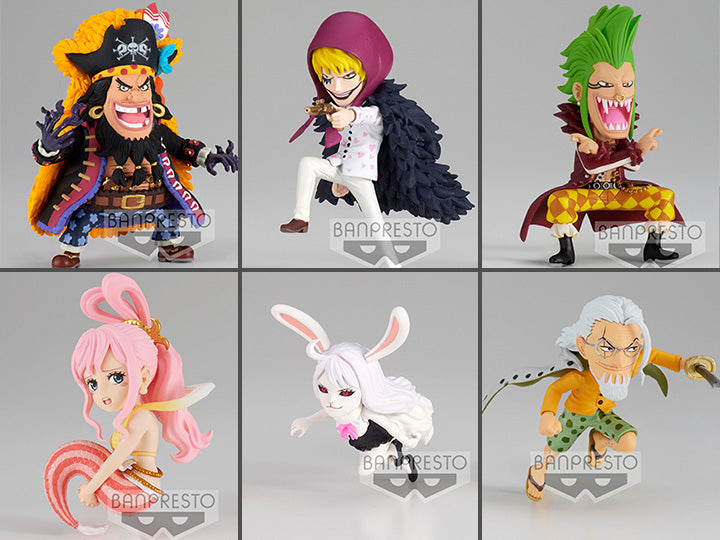 [PREORDER] BANPRESTO One Piece World Collectable Figure The Great Pirates 100 Landscapes Vol.7 Set of 6 Figures