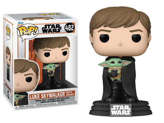 [PREORDER] POP Star Wars : The Mandalorian - Luke Skywalker w/ Grogu