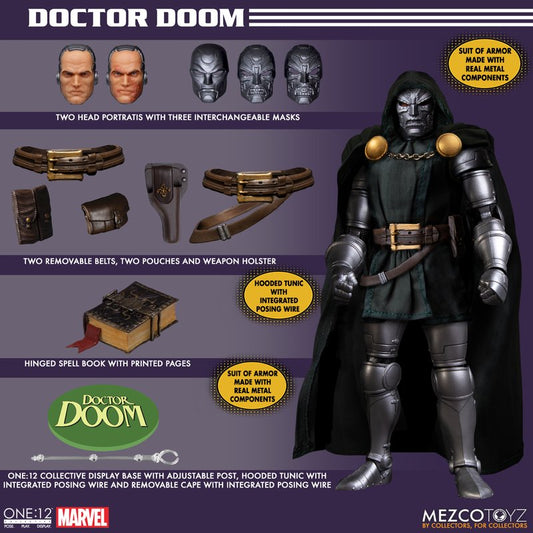 [PREORDER] MEZCO Marvel One:12 Collective Doctor Doom