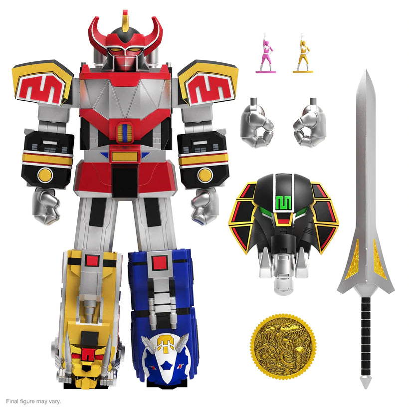 [PREORDER] Super 7 Mighty Morphin Power Rangers Ultimates! Wave 3 - Dino Megazord