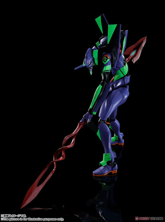 [PREORDER] DYNACTION Multipurpose Humanoid Decisive Weapon EVANGELION TEST TYPE-01 + SPEAR OF CASSIUS (Renewal Color Edition)