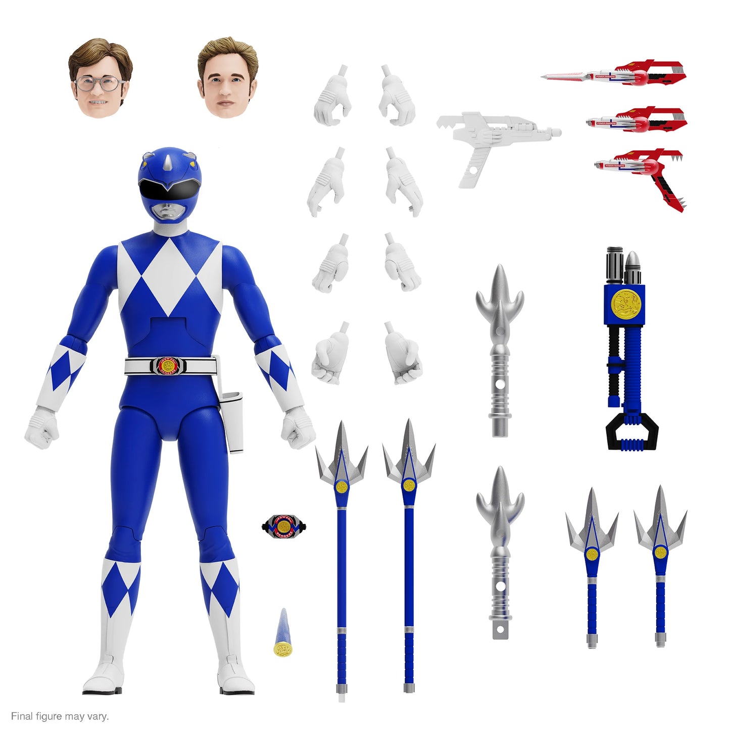 [PREORDER] Super 7 Mighty Morphin Power Rangers Ultimates! Wave 3 - Blue Ranger