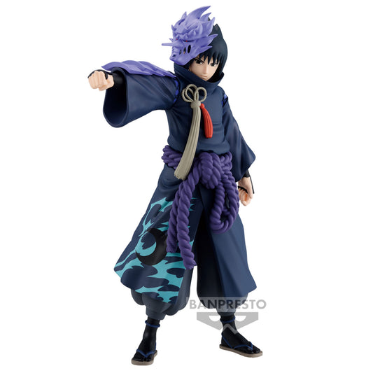 [ONHAND] Banpresto Naruto Shipudden Uchiha Sasuke Animation 20th Anniversary Costume