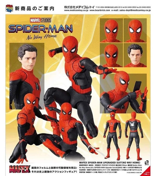 [PREORDER] Spider-Man: No Way Home MAFEX No.194 Spider-Man (Upgraded Suit)