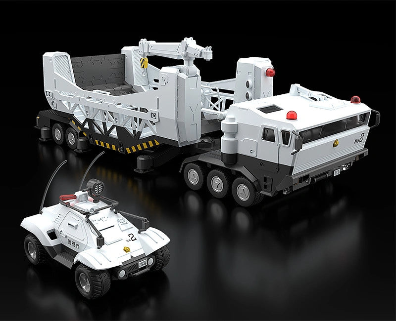 [PREORDER] MODEROID Type 98 Special Command Vehicle & Type 99 Special Labor Carrier Mobile Police Patlabor