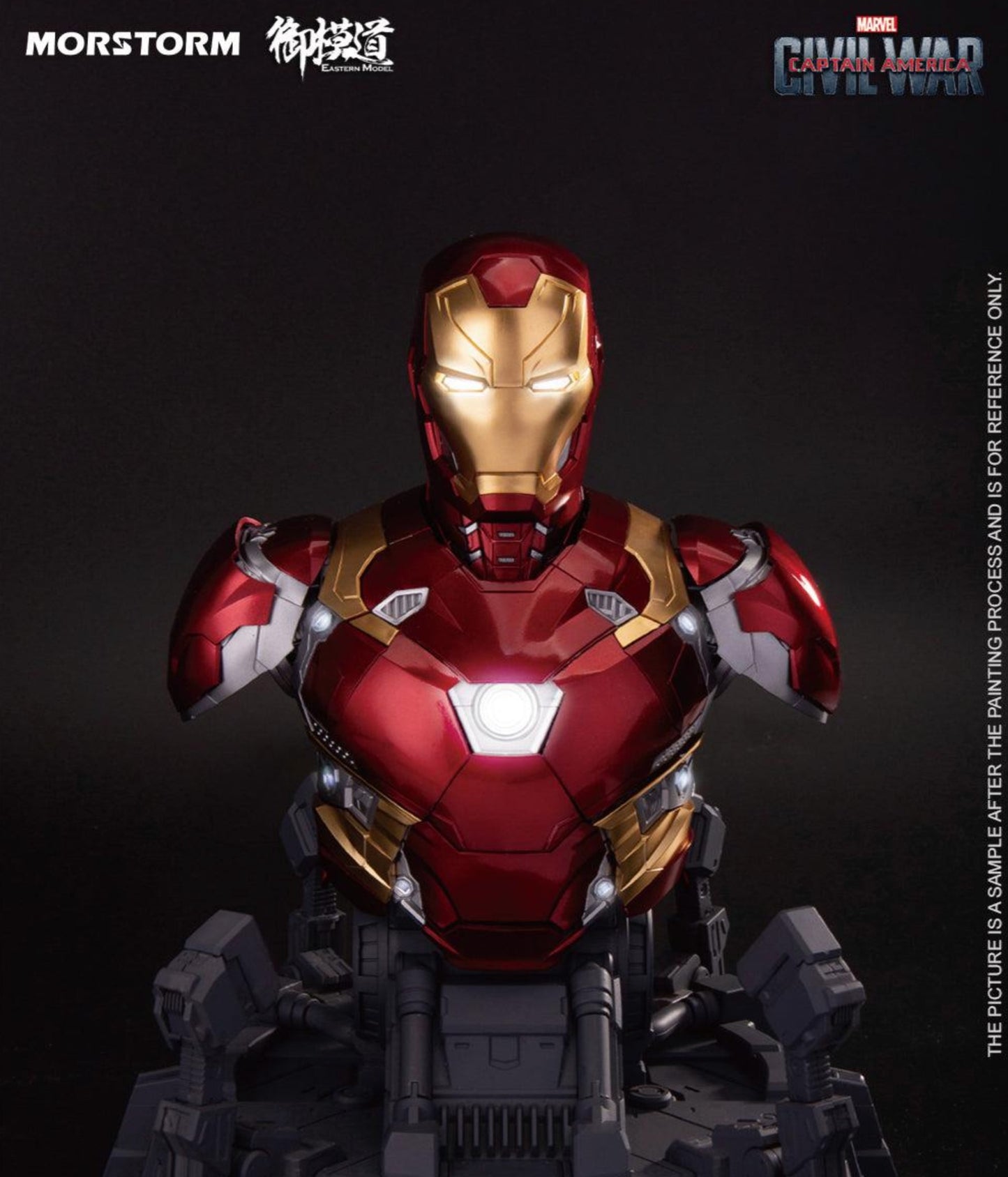 [PREORDER] YOLOPARK - IRON MAN Mark 46 Bust Plastic Model Kit